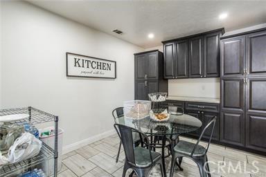 view of dining space