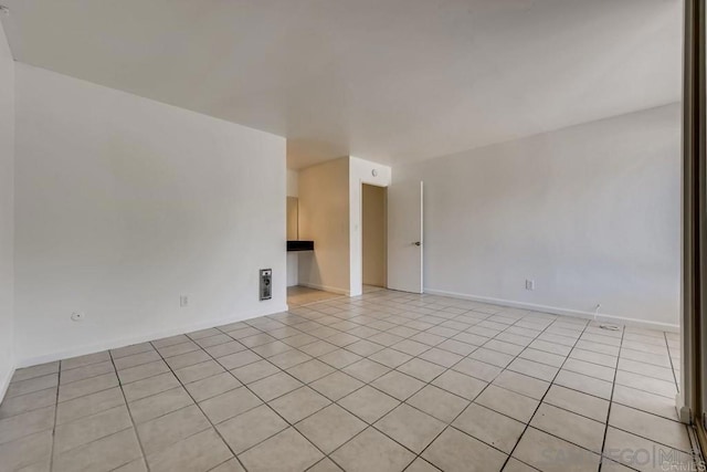 view of tiled empty room