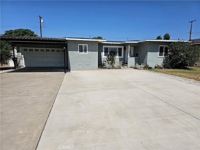 11881 Old Fashion Way, Garden Grove, CA 92840 - ranch-style home with stucco siding, driveway, and a garage