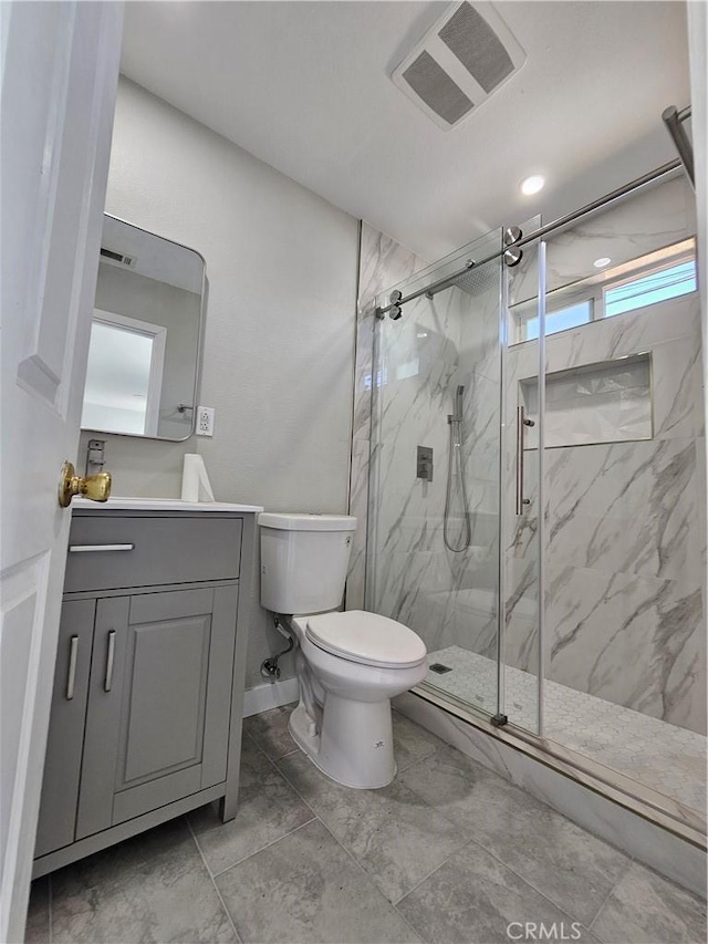 11881 Old Fashion Way, Garden Grove, CA 92840 - bathroom with a marble finish shower and vanity