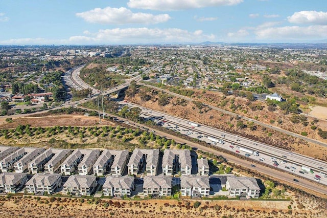 birds eye view of property featuring a residential view