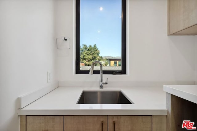 kitchen with sink