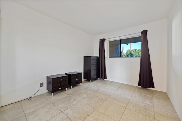 view of tiled empty room