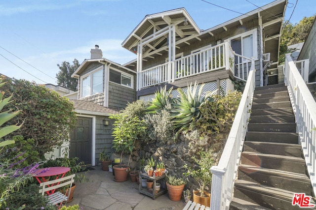 exterior space featuring a patio area