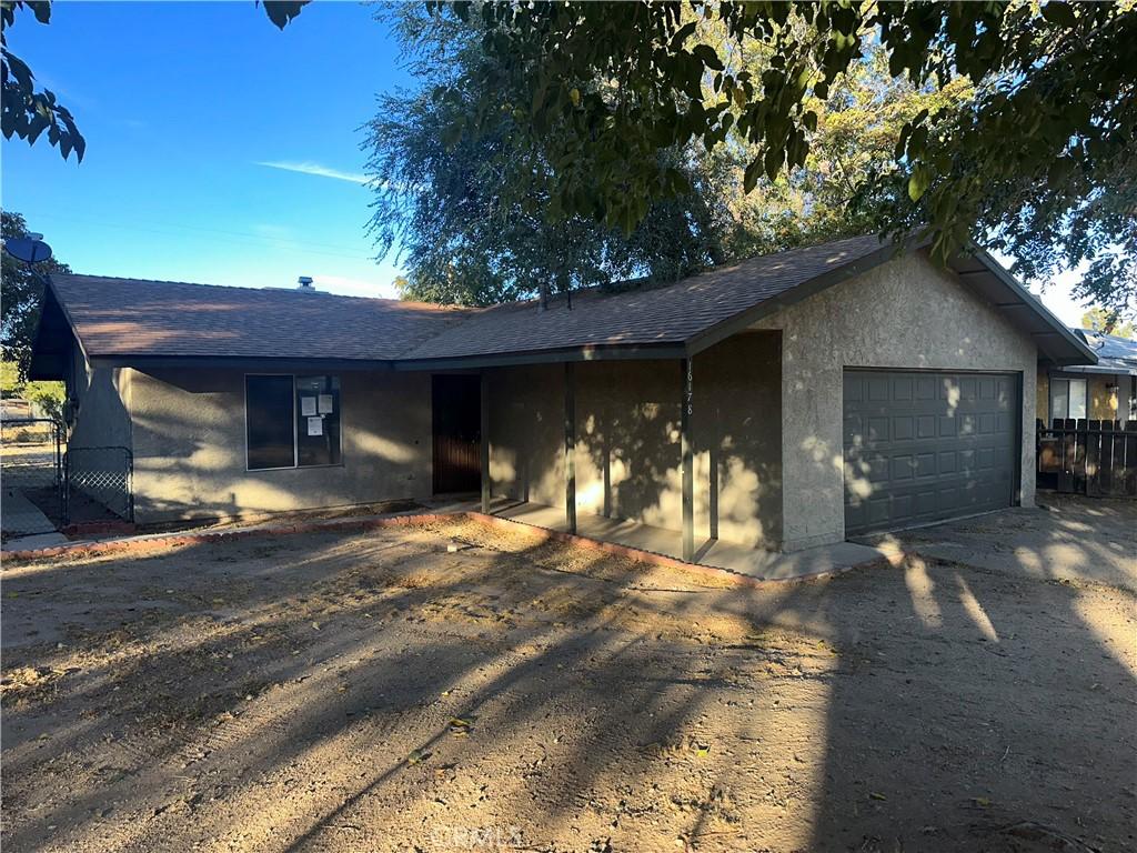 view of home's exterior with a garage