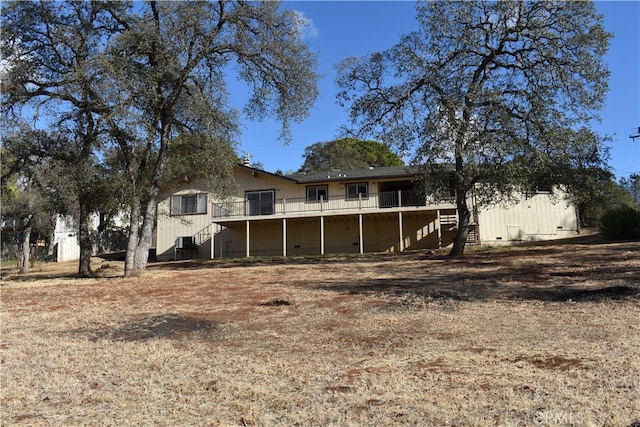 view of rear view of house