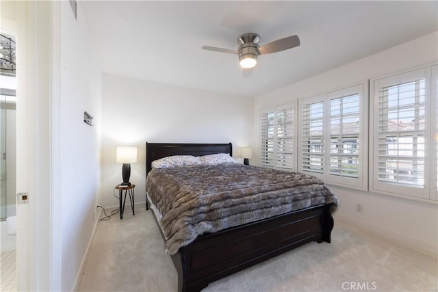 6218 Tobruk Ct, Long Beach, CA 90803 - carpeted bedroom with baseboards and ceiling fan