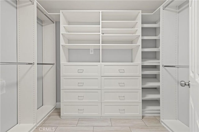 view of spacious closet