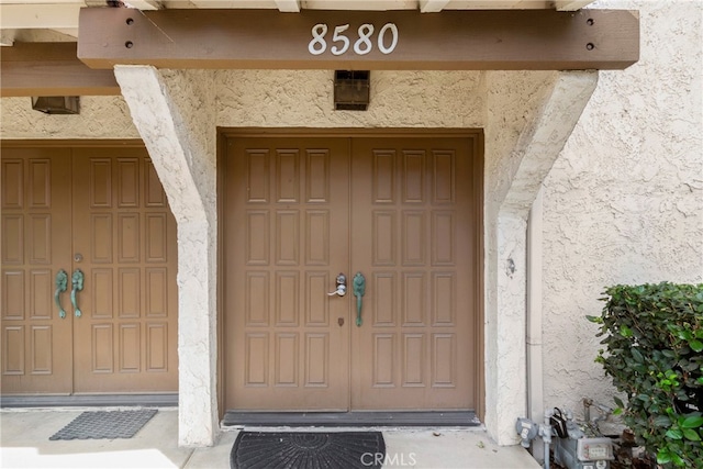 view of property entrance