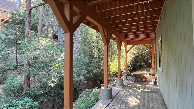 24861 Finhaut Dr, Crestline, CA 92325 - view of patio / terrace