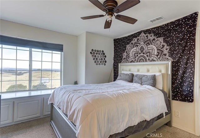 1793 Sutliff Rd, San Miguel, CA 93451 - bedroom featuring light carpet and a ceiling fan