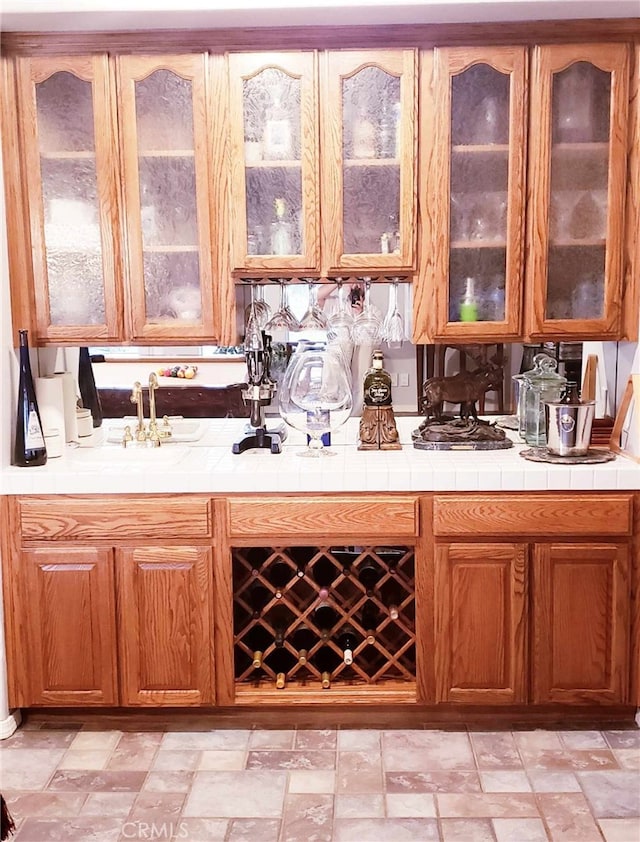 1793 Sutliff Rd, San Miguel, CA 93451 - bar area with stone finish floors
