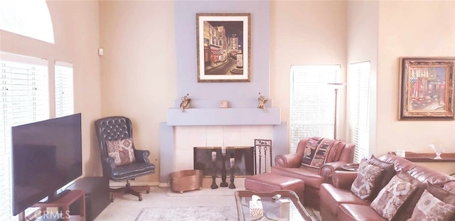 1793 Sutliff Rd, San Miguel, CA 93451 - living area featuring a fireplace