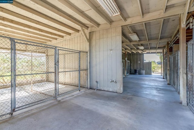 misc room featuring concrete flooring