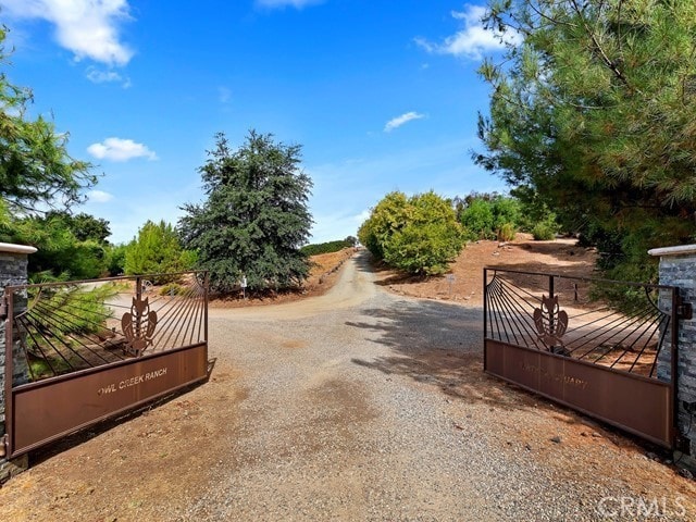 view of road