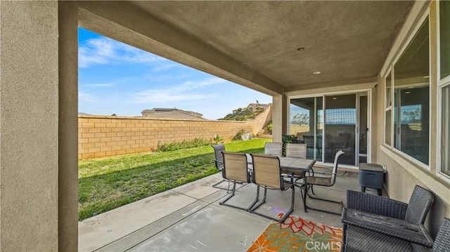 view of patio / terrace