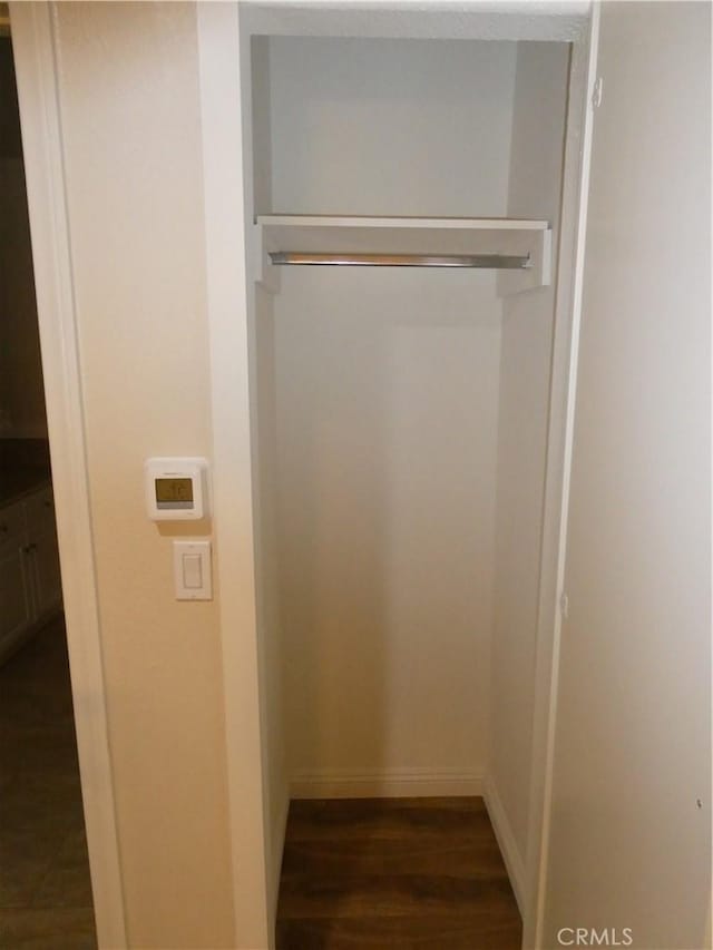 view of closet