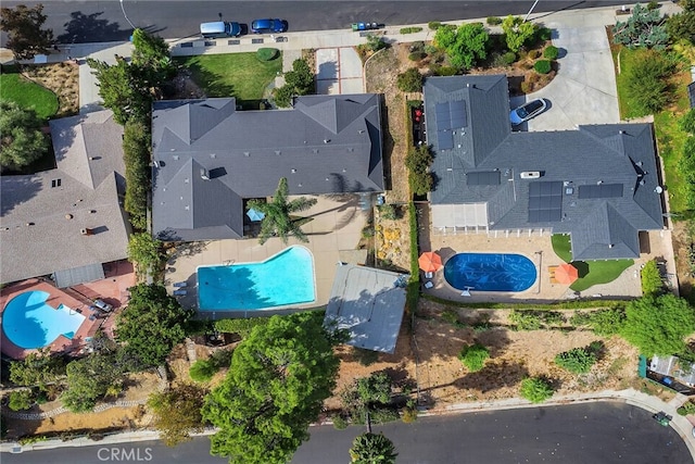 4614 La Subida Pl, Tarzana, CA 91356 - view of property location featuring a pool area