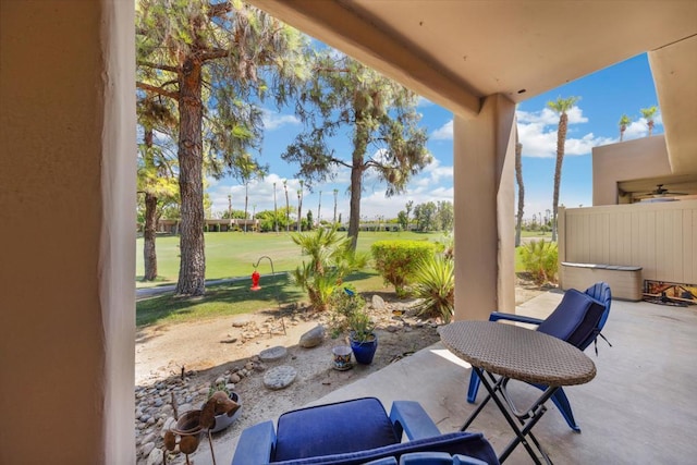 view of patio / terrace