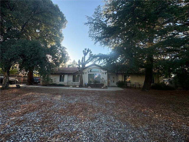 view of ranch-style home