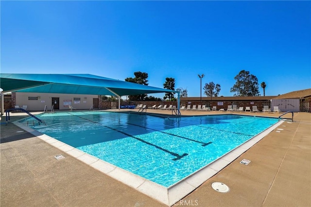 view of swimming pool