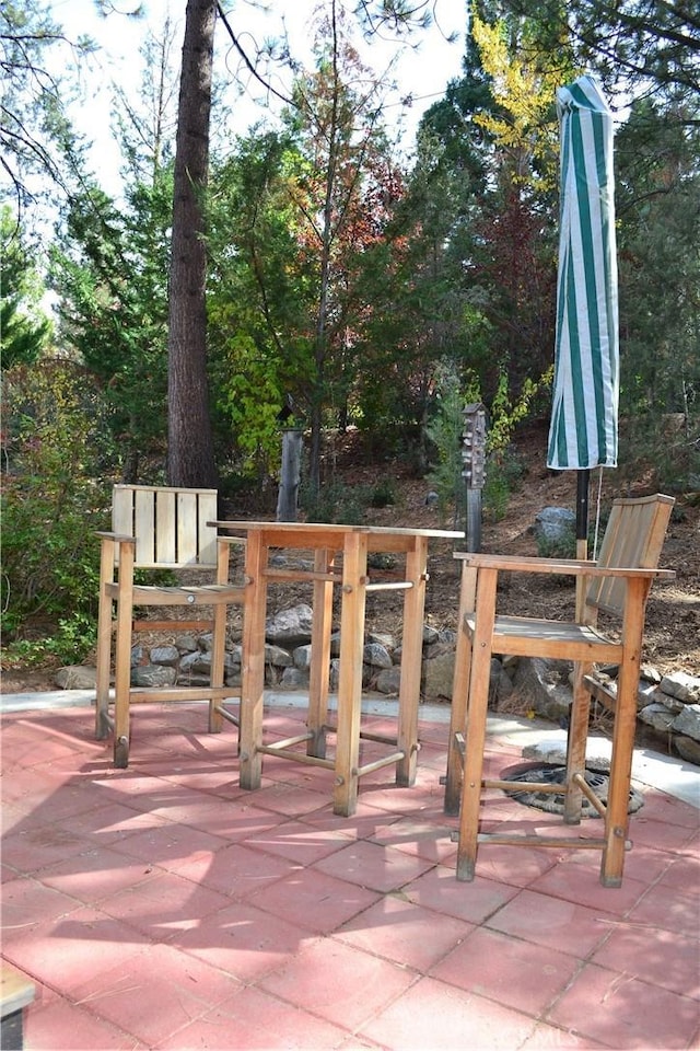 2204 Birchwood Way, Pine Mountain Club, CA 93222 - view of patio