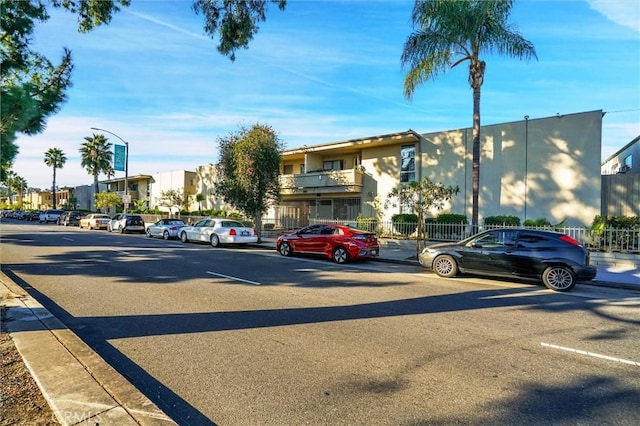 view of vehicle parking