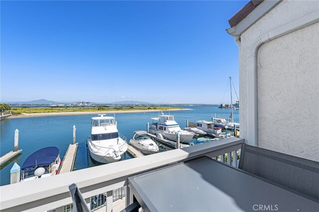 6 Kingston Ct E, Coronado, CA 92118 - balcony featuring a water and mountain view
