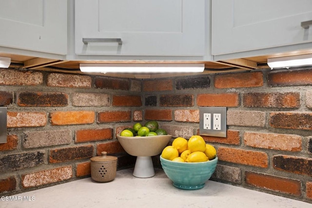 details with white cabinets