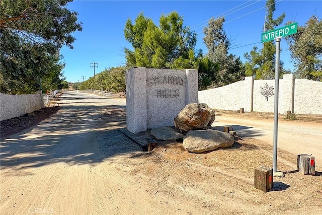 view of street