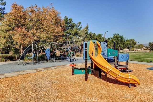 view of play area