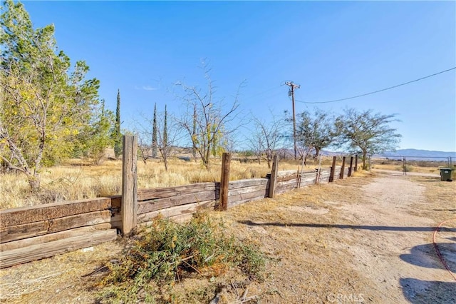 11507 Savage Ln, Apple Valley, CA 92308 - view of yard featuring a view of rural / pastoral area