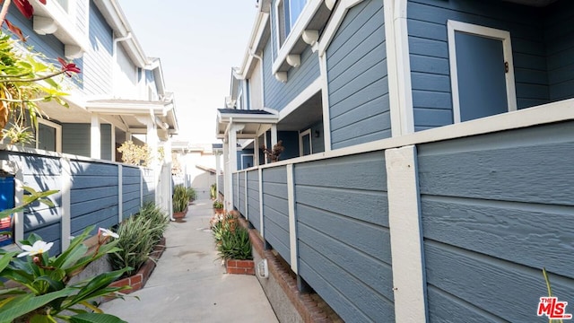 view of home's exterior