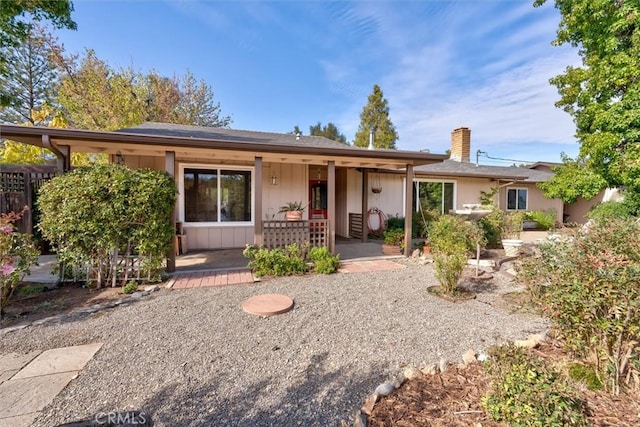 44739 Rd 619, Ahwahnee, CA 93601 - ranch-style house featuring a porch