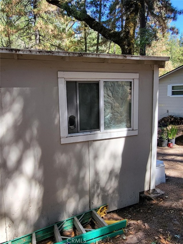 17010 State Highway 175, Cobb, CA 95461 - view of home's exterior featuring stucco siding and an outbuilding