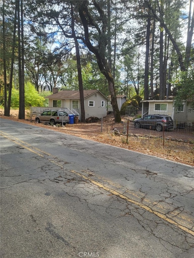 17010 State Highway 175, Cobb, CA 95461 - view of front of house with a chimney