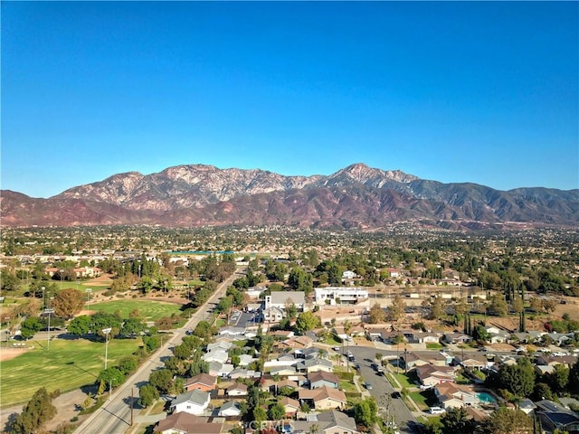 view of mountain feature