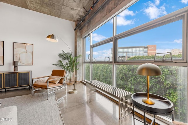 sunroom featuring plenty of natural light