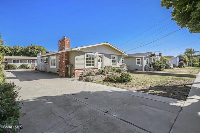 view of ranch-style home