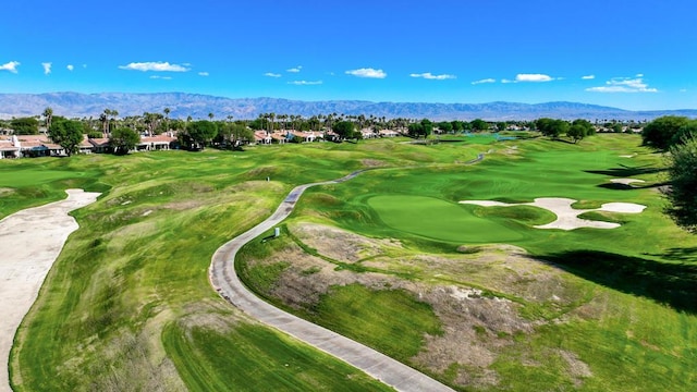 surrounding community featuring a mountain view