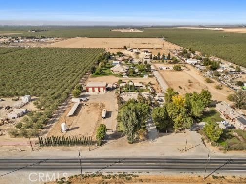 bird's eye view featuring a rural view