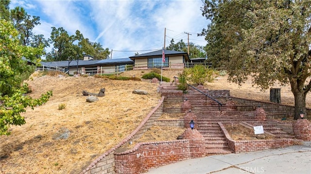24601 Deertrail Dr, Tehachapi, CA 93561 - view of front facade featuring stairs