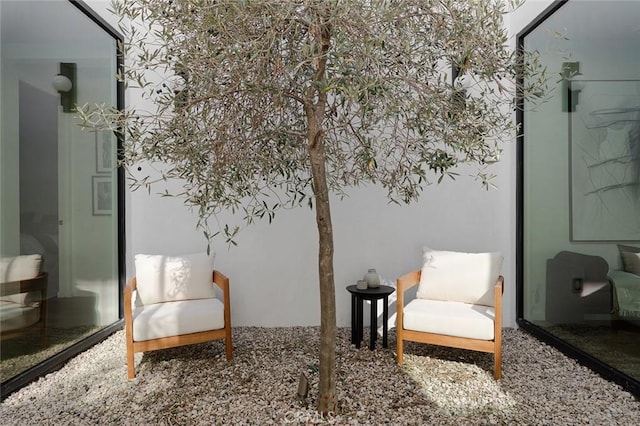 view of sitting room