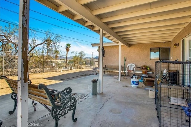 view of patio