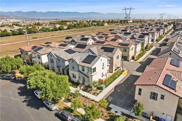 15974 Jamie Ln Unit 1, Fontana, CA 92336 - aerial perspective of suburban area with a mountainous background