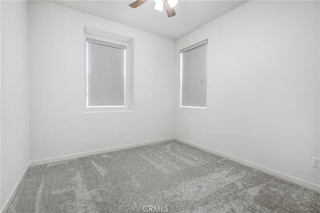 15974 Jamie Ln Unit 1, Fontana, CA 92336 - unfurnished room featuring carpet, baseboards, and ceiling fan