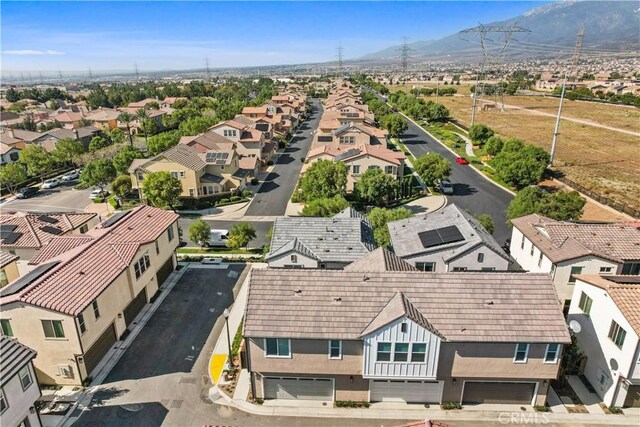 15974 Jamie Ln Unit 1, Fontana, CA 92336 - aerial perspective of suburban area with a mountainous background