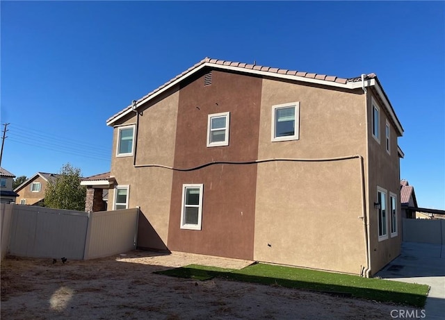 view of rear view of house