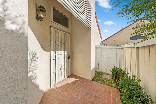 view of property entrance