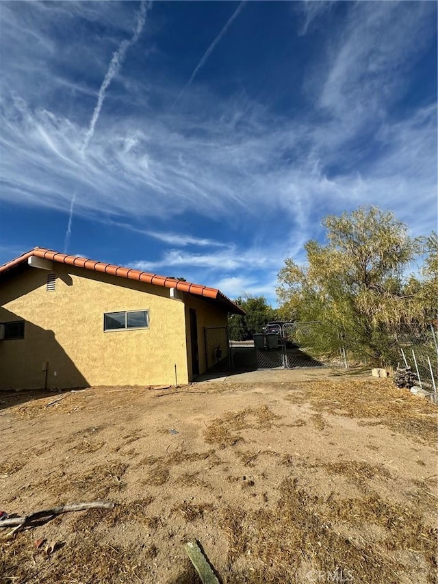 view of home's exterior